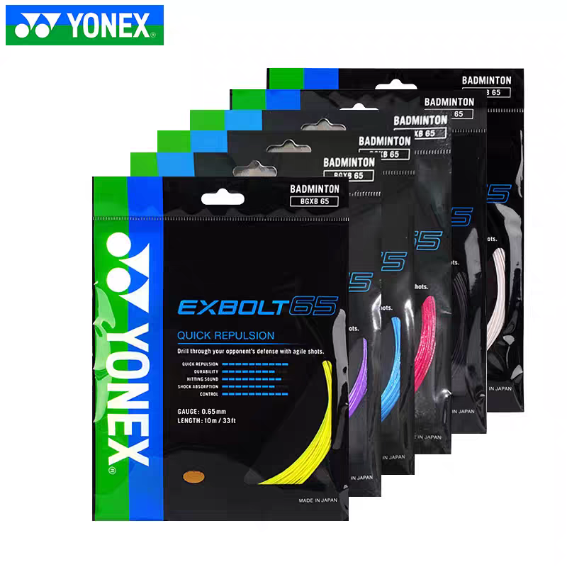 Badminton Yonex String - YONEX BGXB68 65CH Durable Elastic Badminton