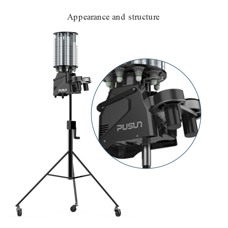 Professional Automatic Badmint - Feeder Machine Badminton บทวิจารณ์และราคา